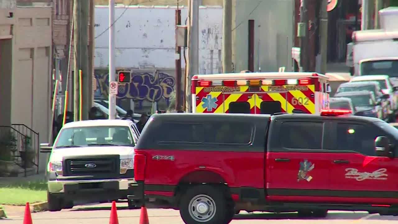 Evacuations continue as emergency crews monitor unsafe air and gas leak in downtown Birmingham