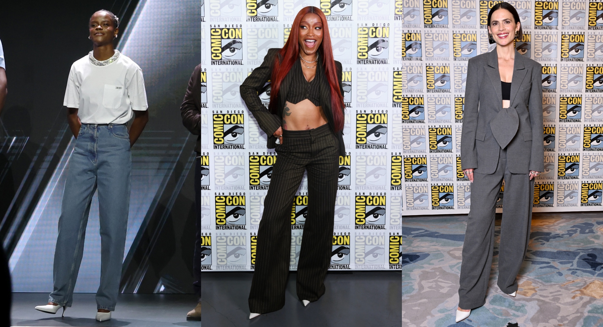 White shoes dominated celebrity style at San Diego Comic-Con 2026