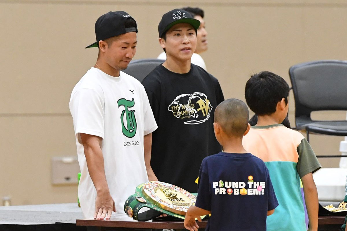 井上尚弥が会見延長アピール! 弟・拓真は那須川天心より「ボクシングの幅は全然勝っている」