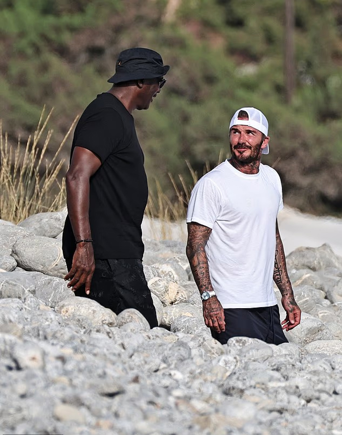 Becks hội ngộ Michael Jordan trong kỳ nghỉ xa hoa ở Ibiza