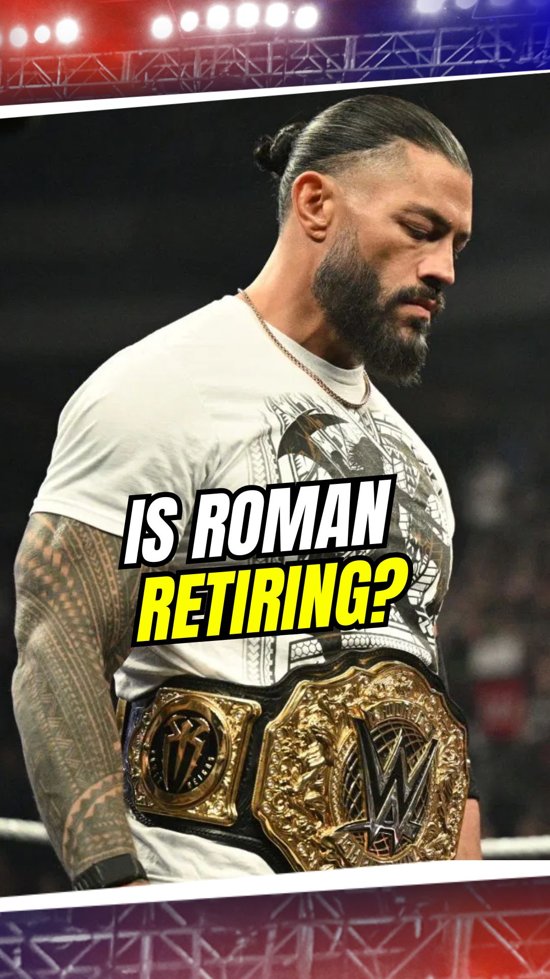 Roman Reigns just dropped a retirement update before SummerSlam