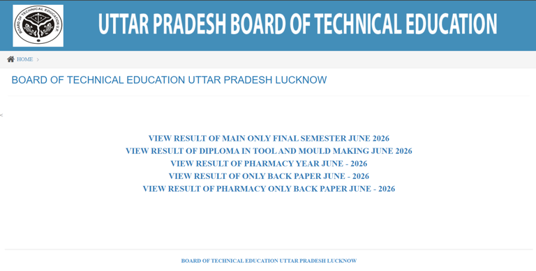 BTEUP even semester result 2026 declared at bteup.ac.in: Direct link ...