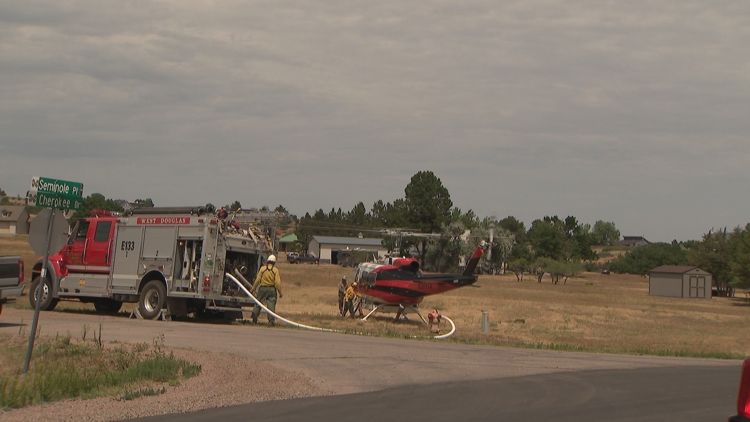 Douglas County firefighting helicopter proves to be a good investment in hot, dry year