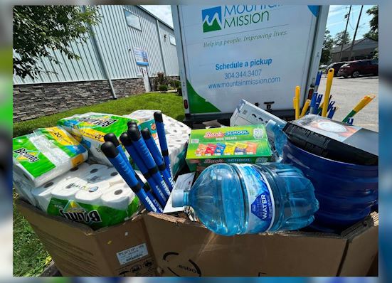 Mountain Mission holds flood relief drive for affected people in Upshur County