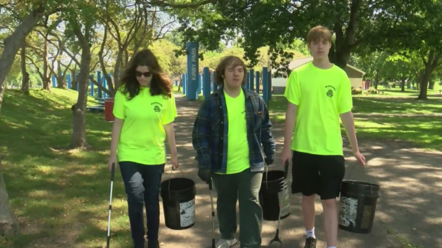 Overcoming vision impairment to work in community