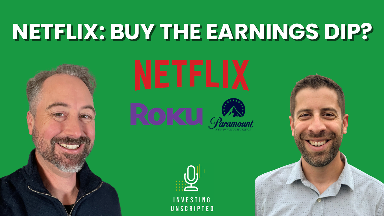 Netflix: Time to buy the post-earnings dip?