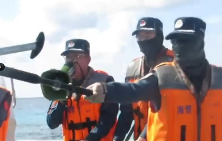 Philippines says China harassed its vessels in disputed waters