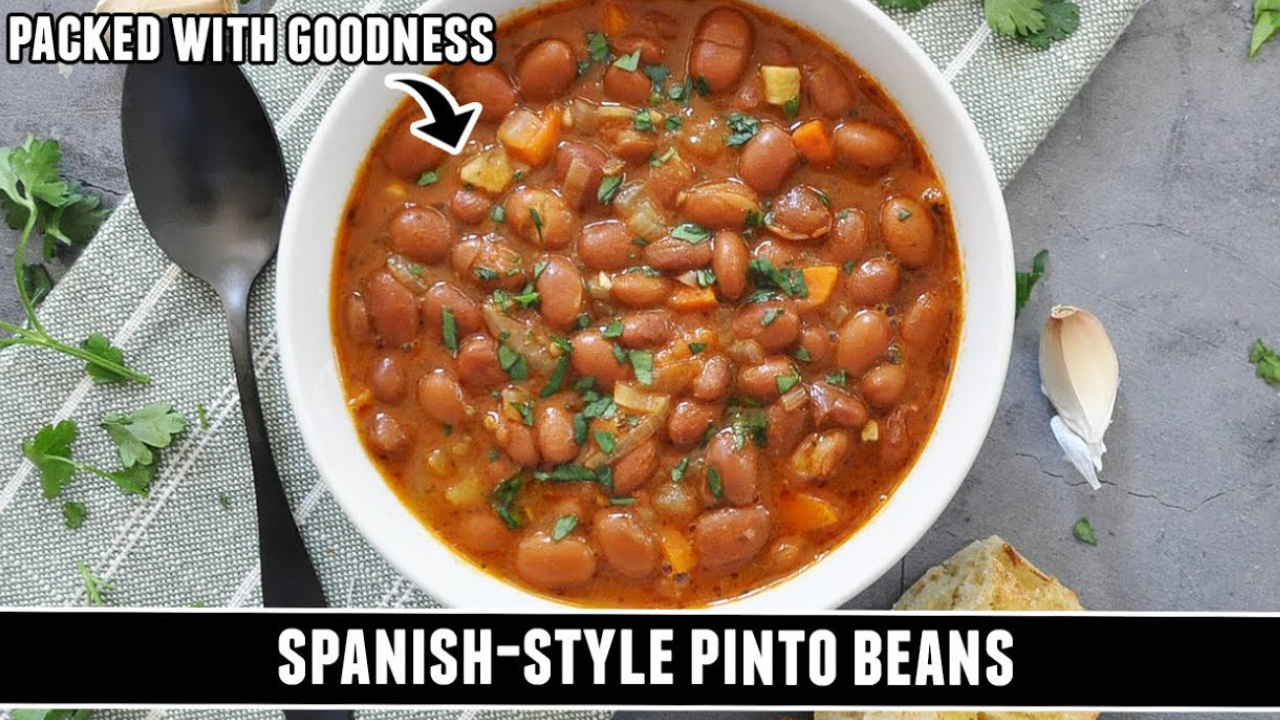 Flavorful pinto beans: Easy canned bean recipe