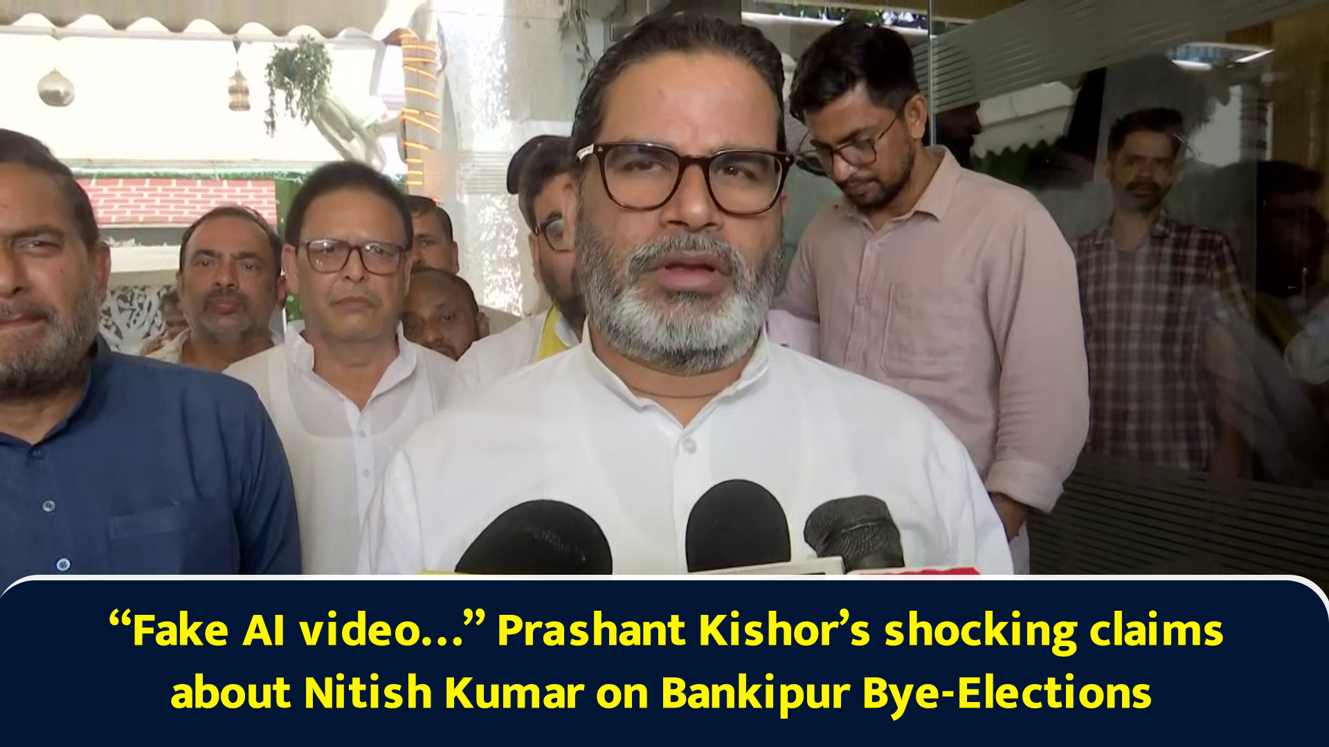 Fake AI video… Prashant Kishor’s shocking claims about Nitish Kumar on ...