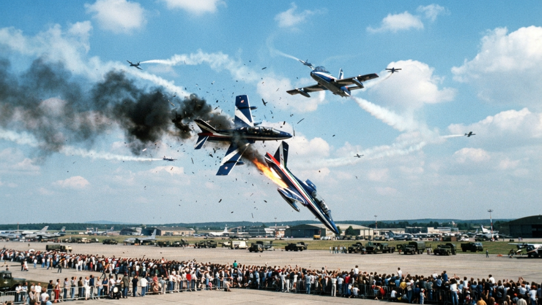 The airshow finale that ended in disaster