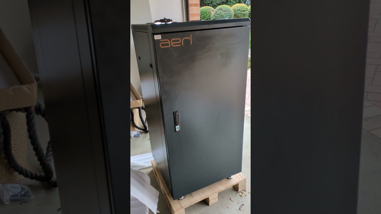 AERL solar energy storage battery rack!