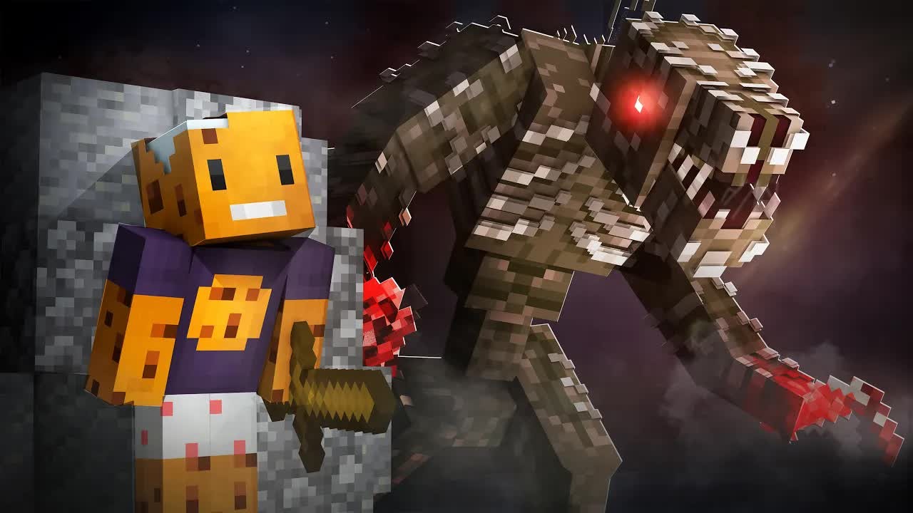 I survived a shapeshifter in Minecraft hardcore