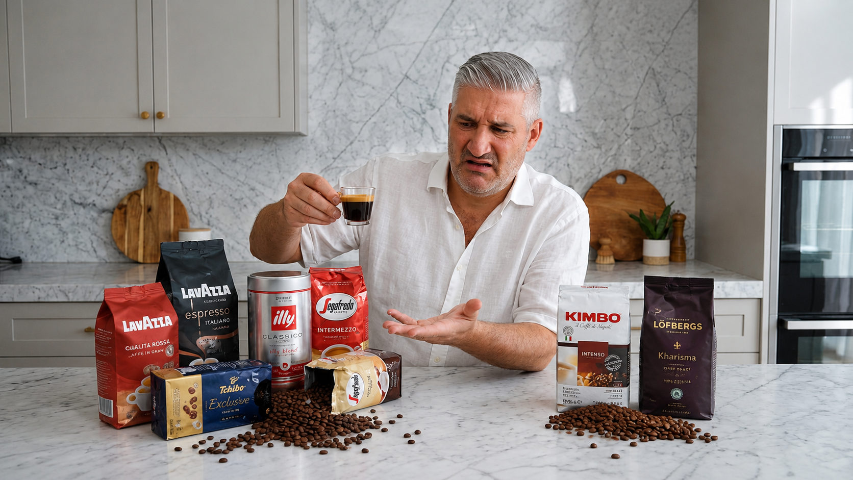 Italy's most famous coffee brands ranked from worst to absolute best
