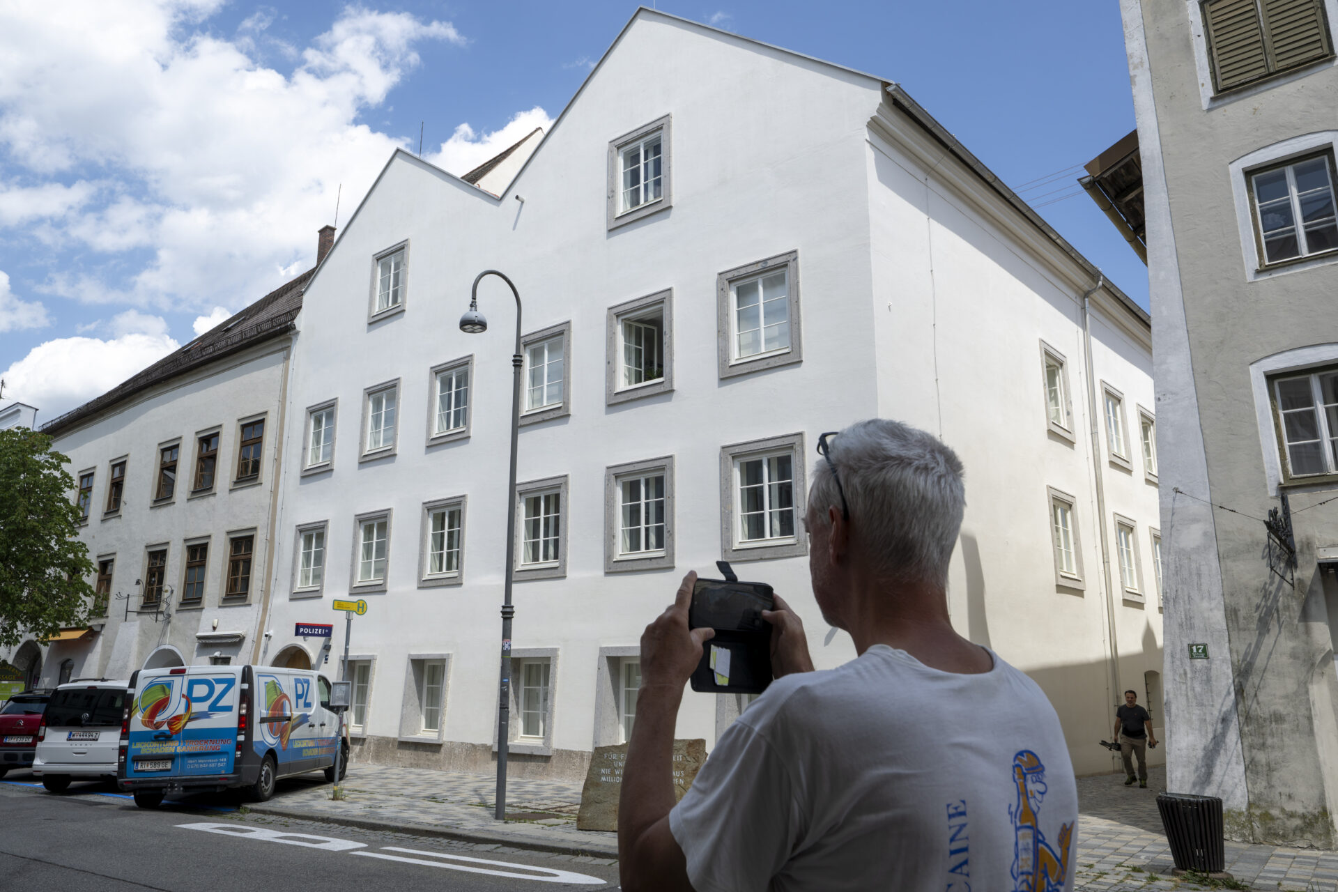 This is what the house where Hitler was born has become