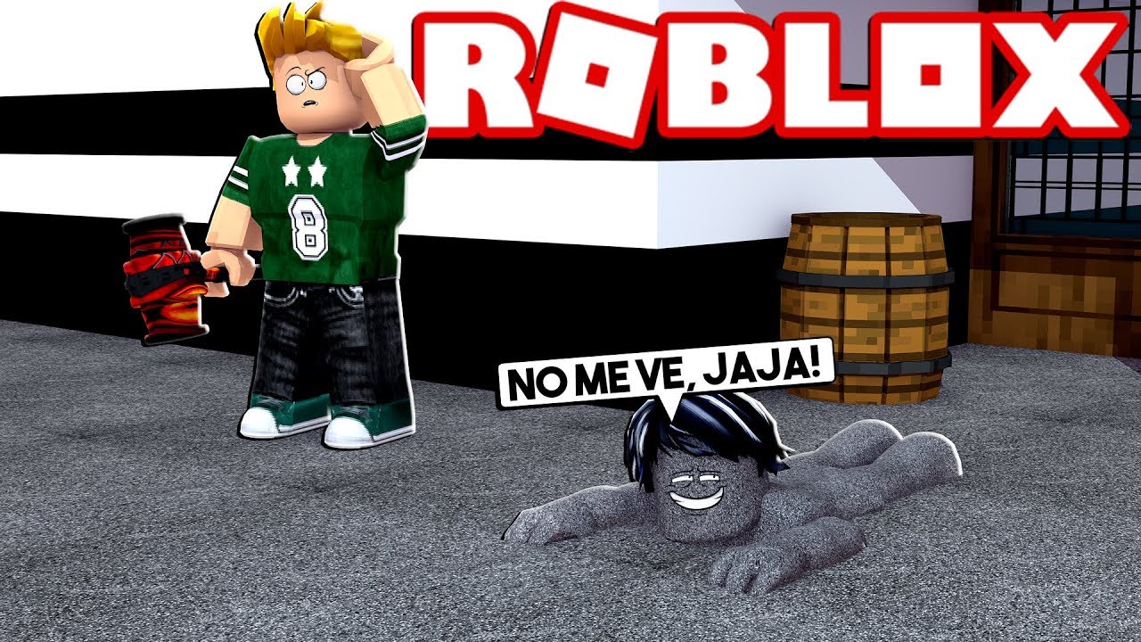 Troleando a la bestia con skin invisible en Flee the Facility Roblox