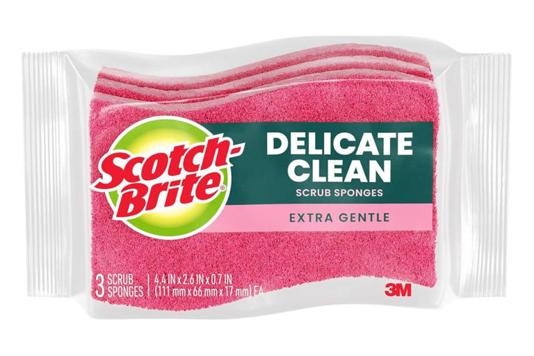 Don't ruin your ceramic nonstick pan — these gentle $2 sponges work ...