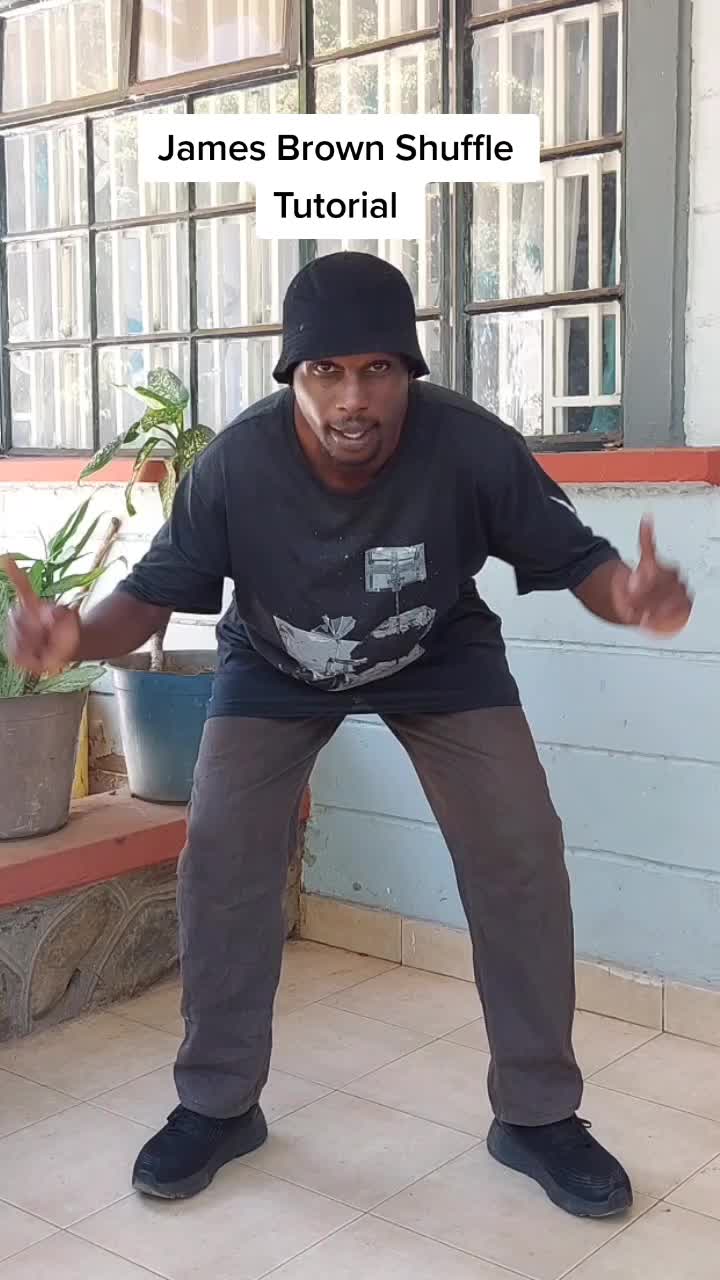 Learn James Brown shuffle moves step by step