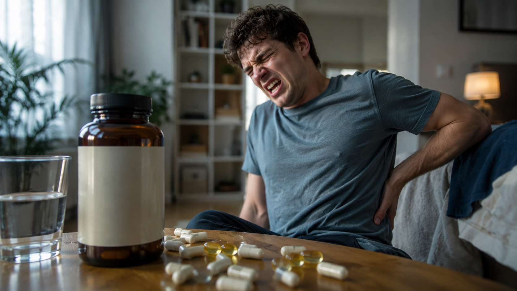 He thought he was boosting his immune system... instead his spinal cord ...