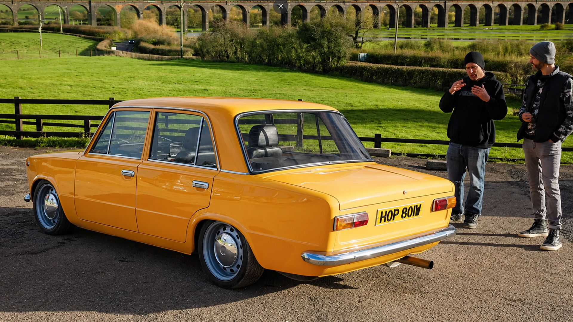 This Lada restomod preserves the original classic sedan design