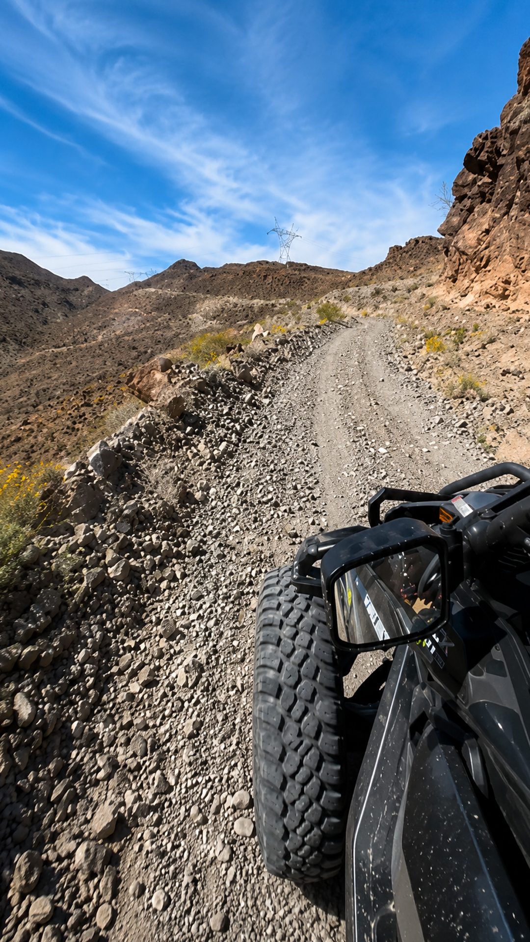 A 150-mile solo ride through remote desert roads