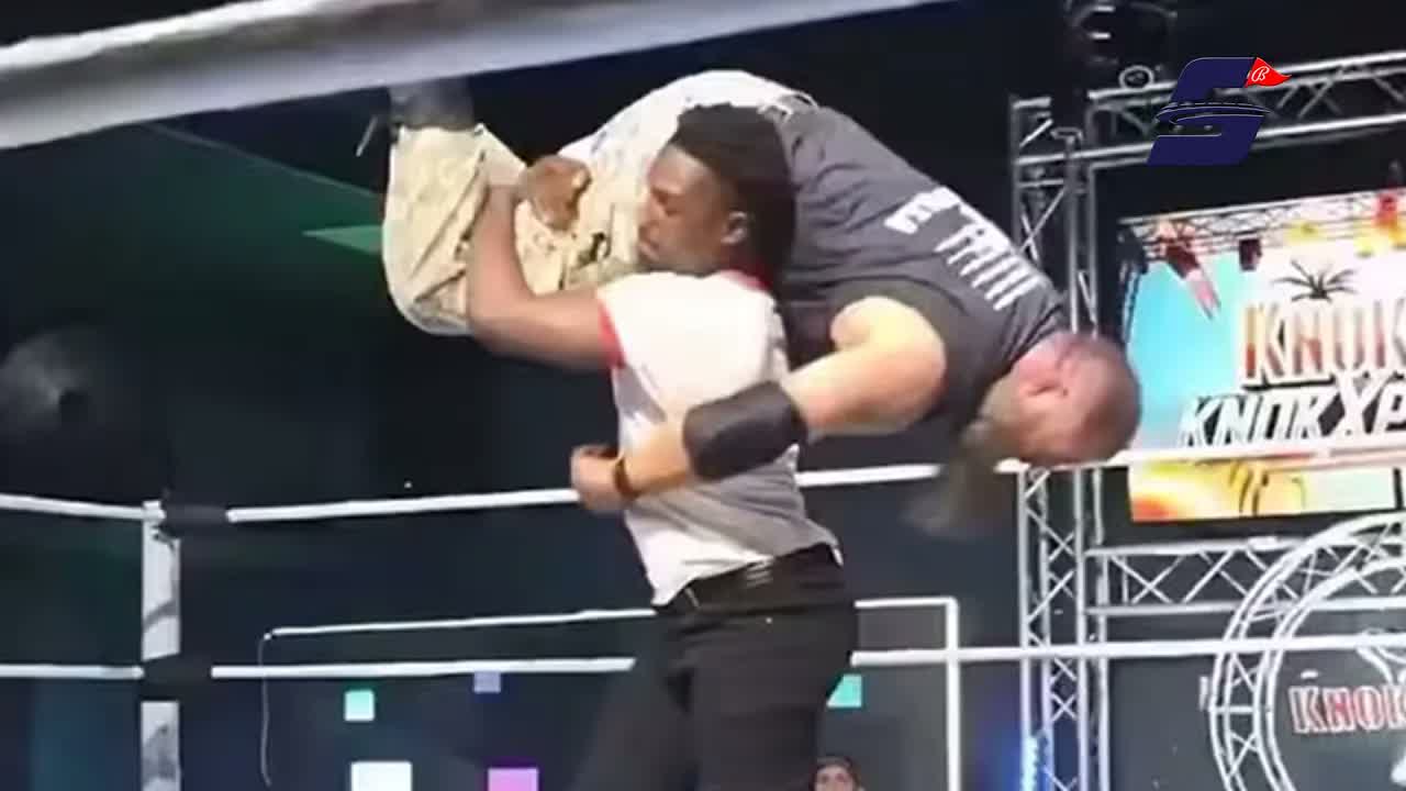 Quinton "Rampage" Jackson's son Raja Jackson assaults pro wrestler