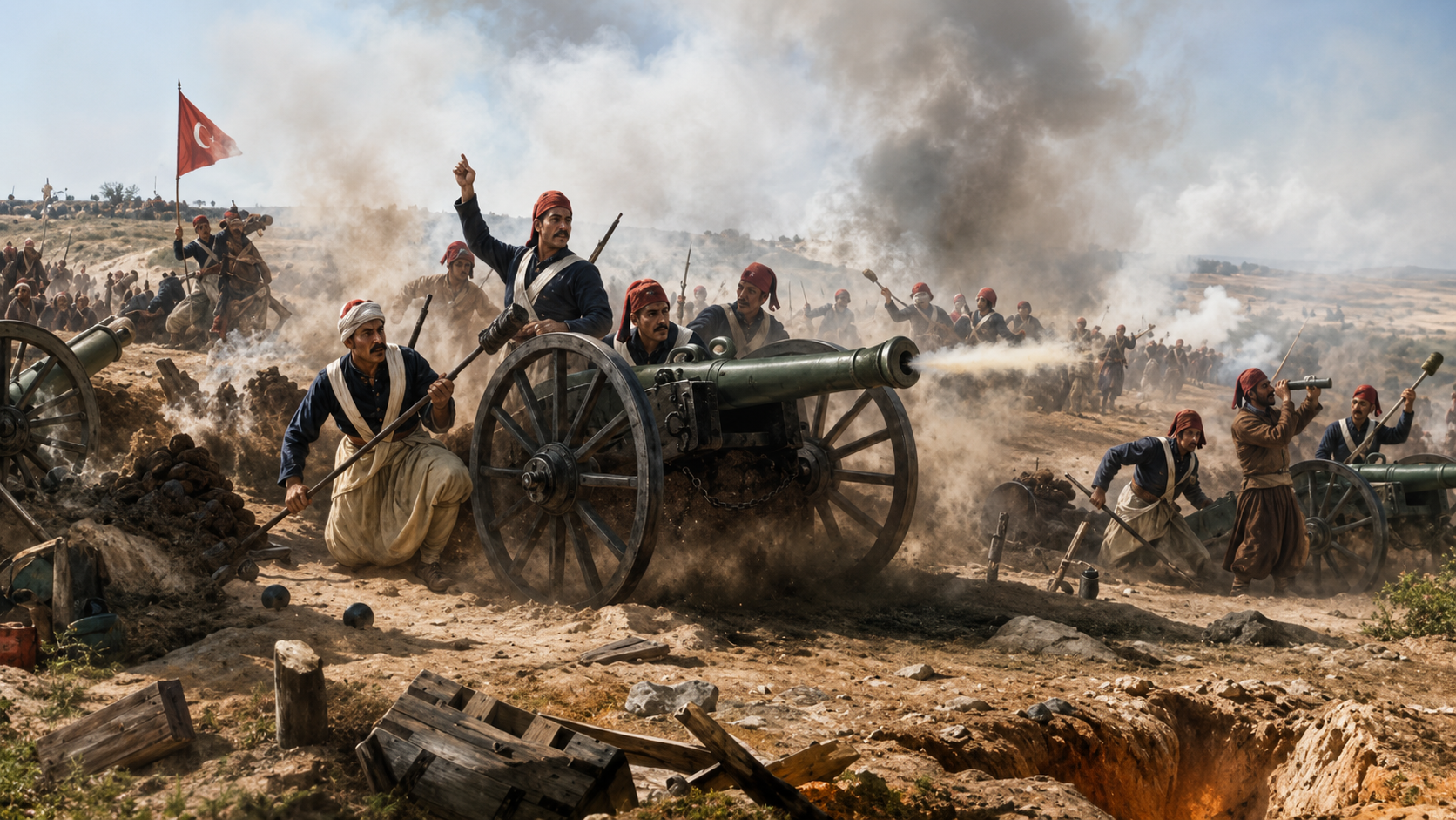 When gunpowder defeated world's greatest cavalry - "200 cannons killed ...