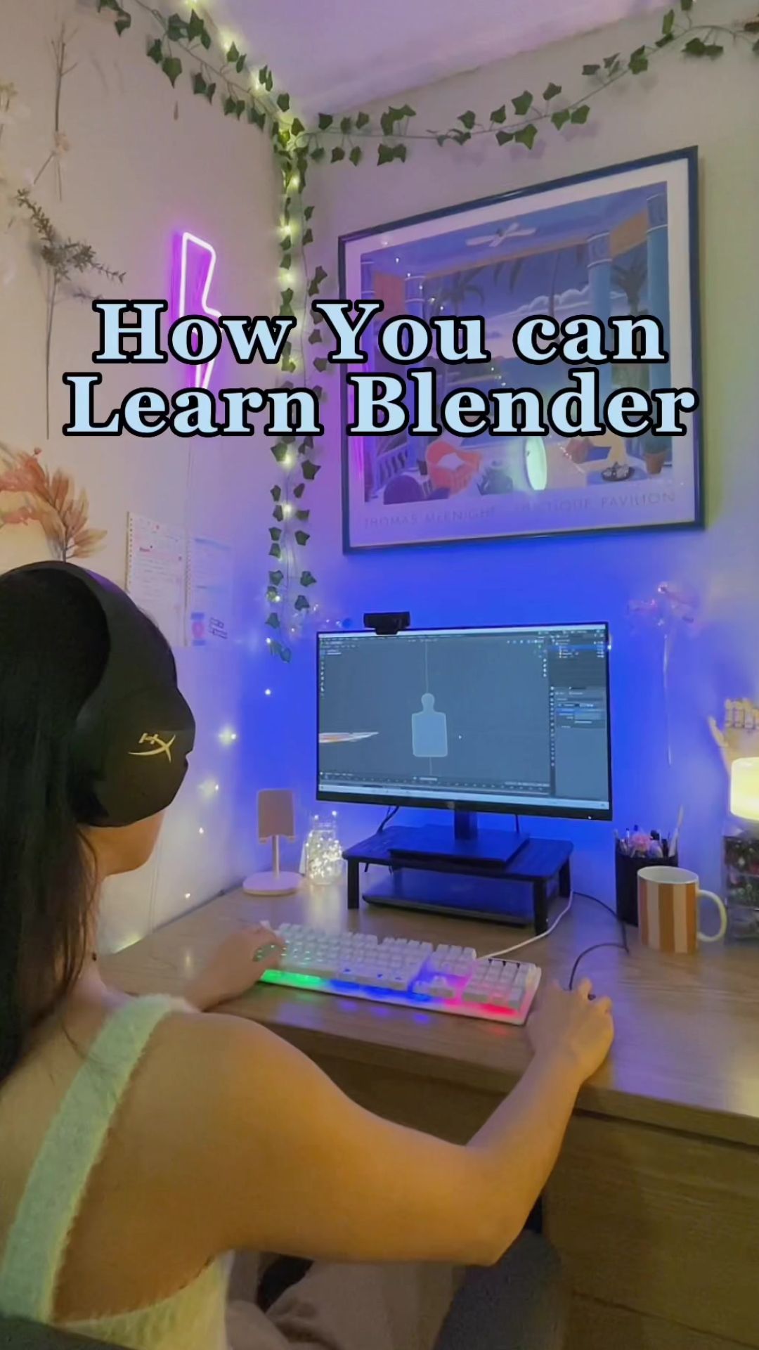 3D modeling journey: Creating digital art with Blender