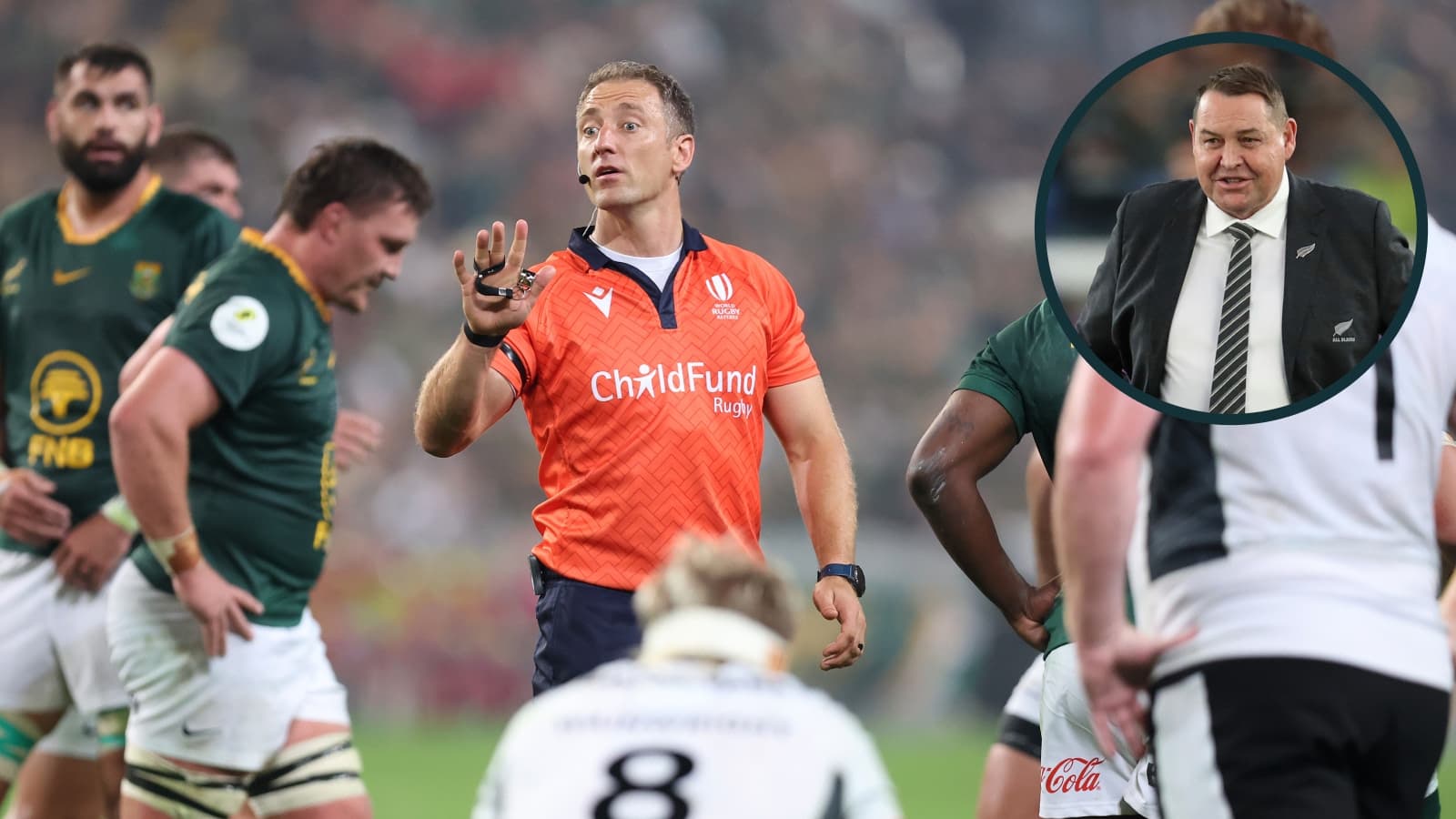 Ex-All Blacks boss Steve Hansen welcomes ‘slight change in refs' attitude' but highlights area where we have to find a way to be more competitive