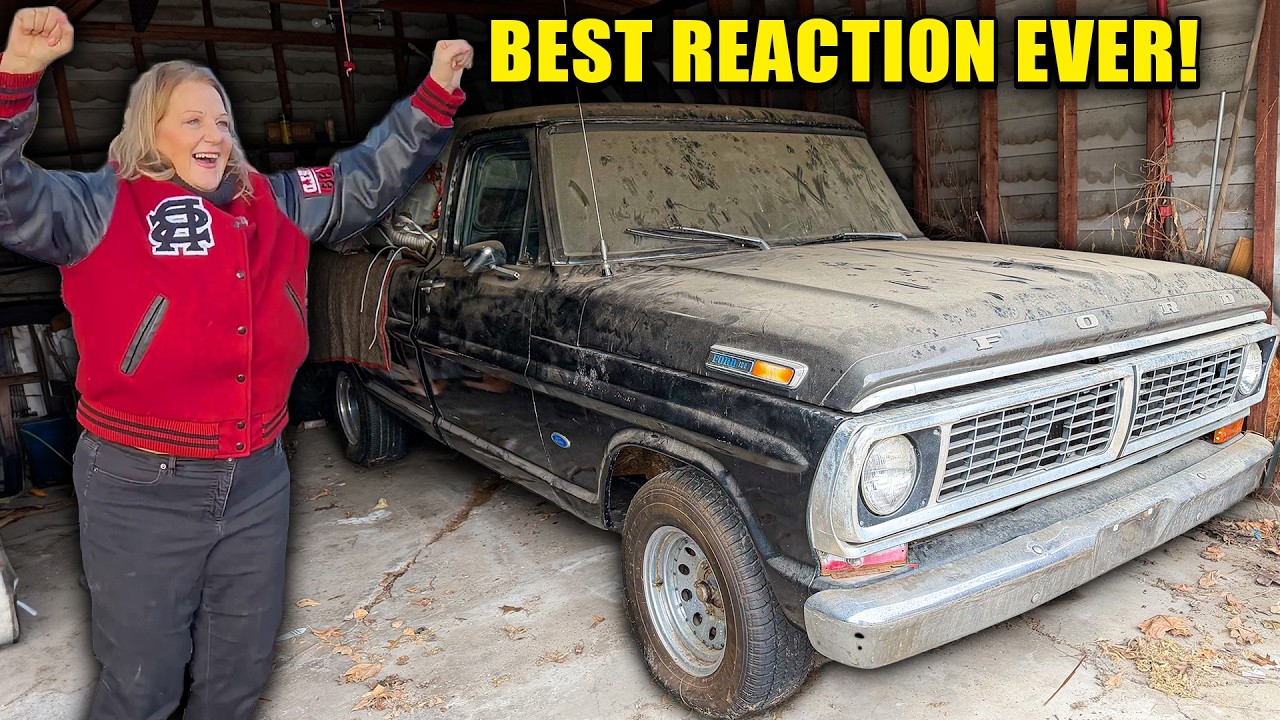 Emotional restoration of Ford F100 truck stuns military veteran