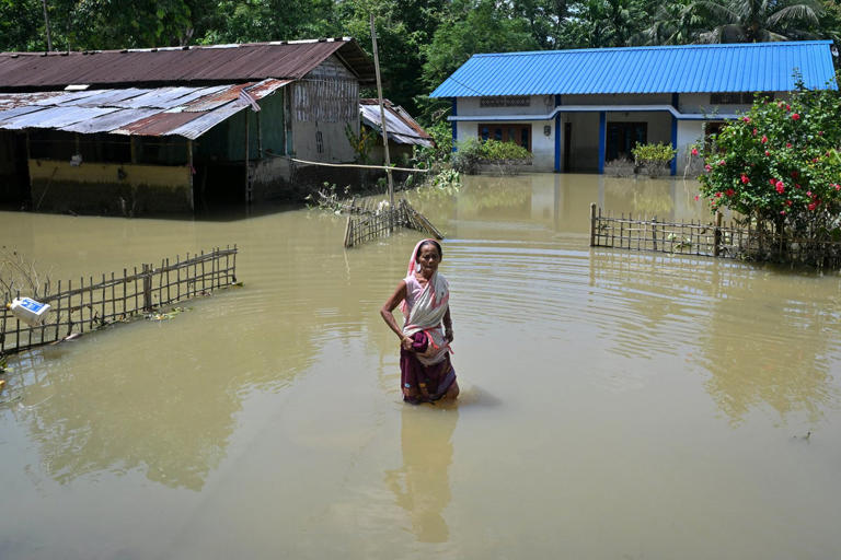 INDIA-WEATHER-FLOOD