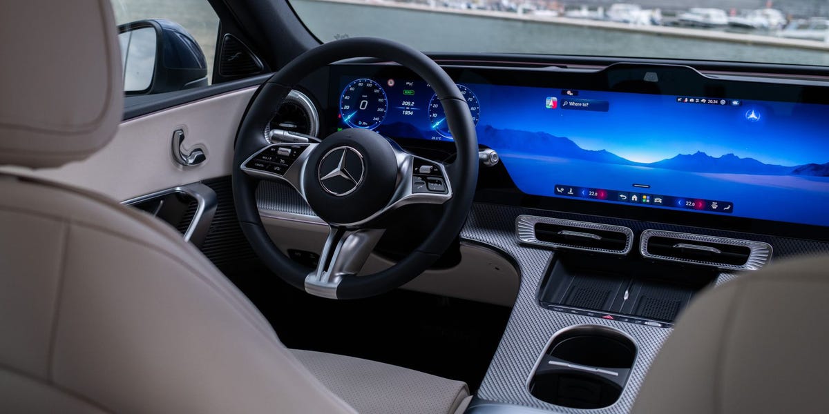 The new electric C-Class' wild interior: Is this a proper Mercedes?