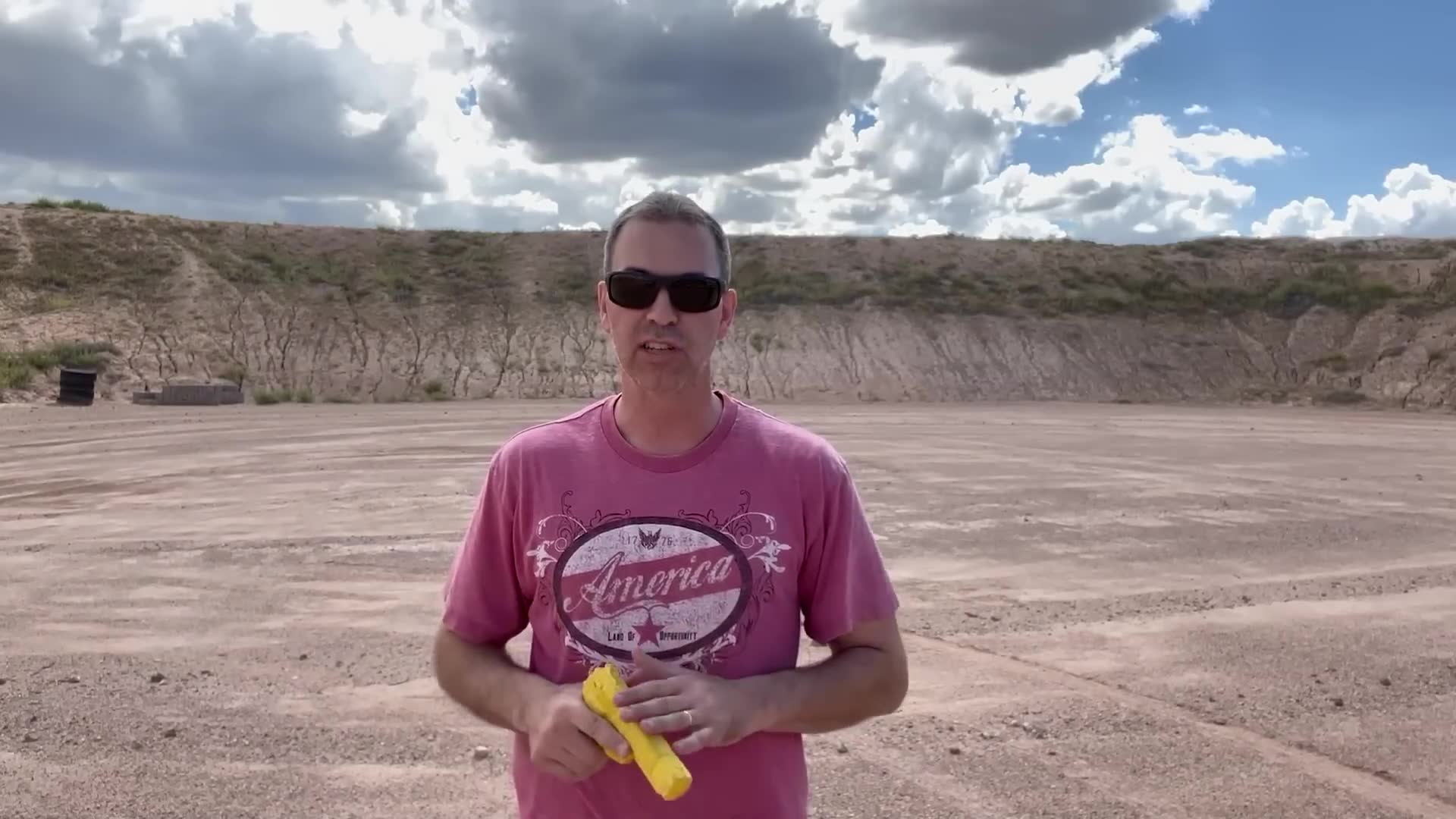 Disarm a gun pointed at you from a former CIA officer