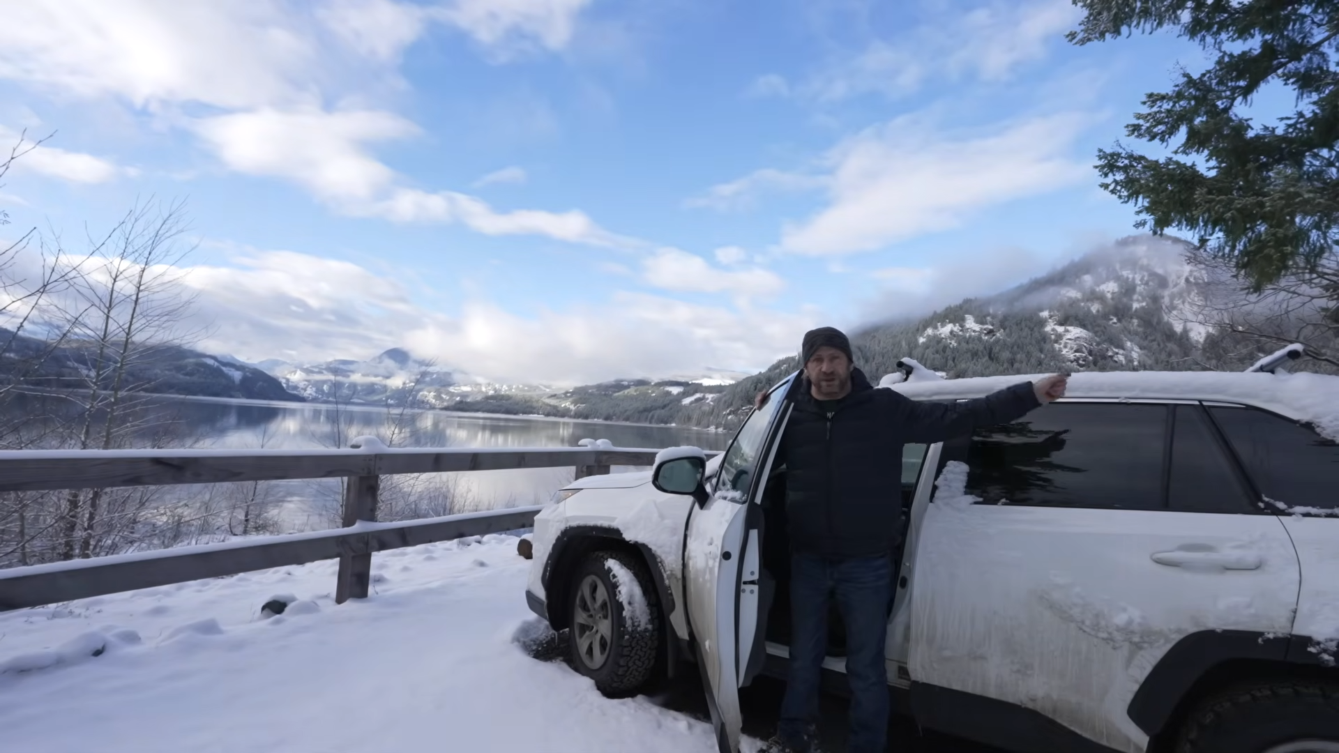 This video shows how a simple SUV became the perfect winter camper ...
