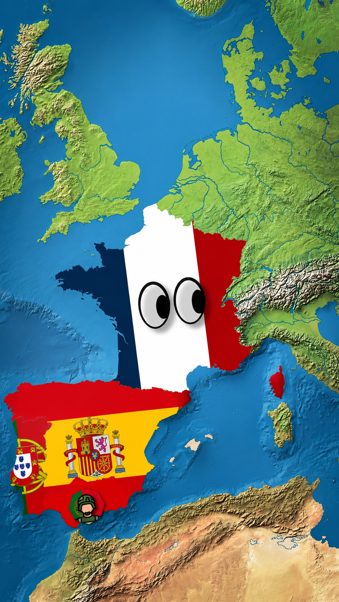Spain could split into four regions if it collapsed