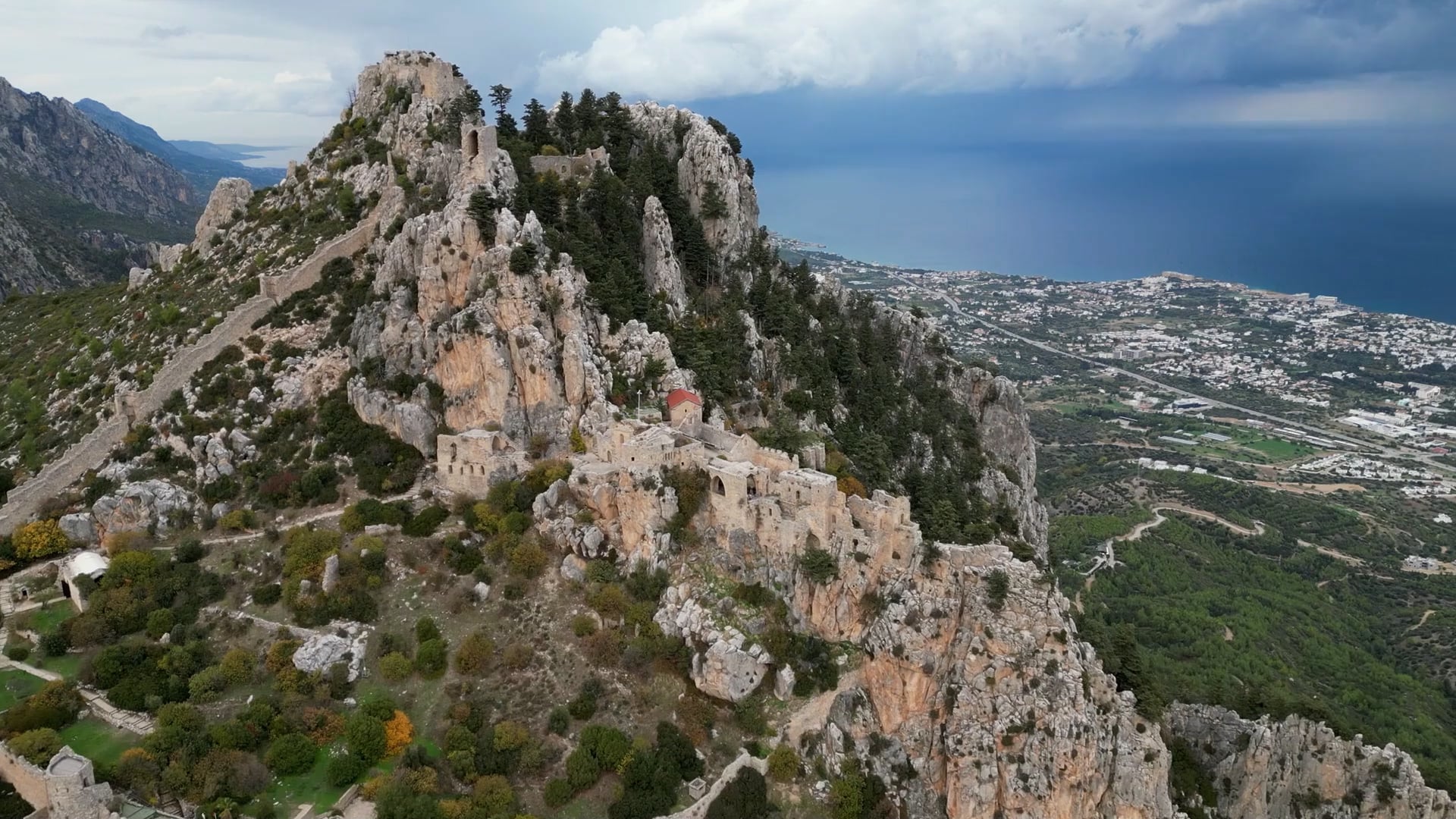 Cyprus' fairytale castle perched high in the mountains