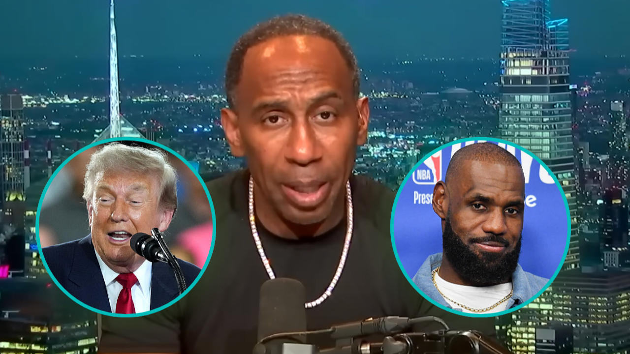Stephen A Smith defends LeBron James after Trump calls him a 'total ...