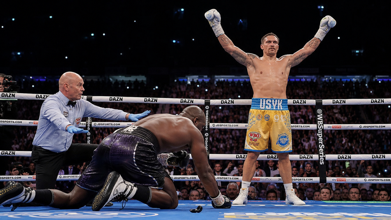 Usyk Shocks Boxing World Again as Fury’s Size and Power Crumble in ...
