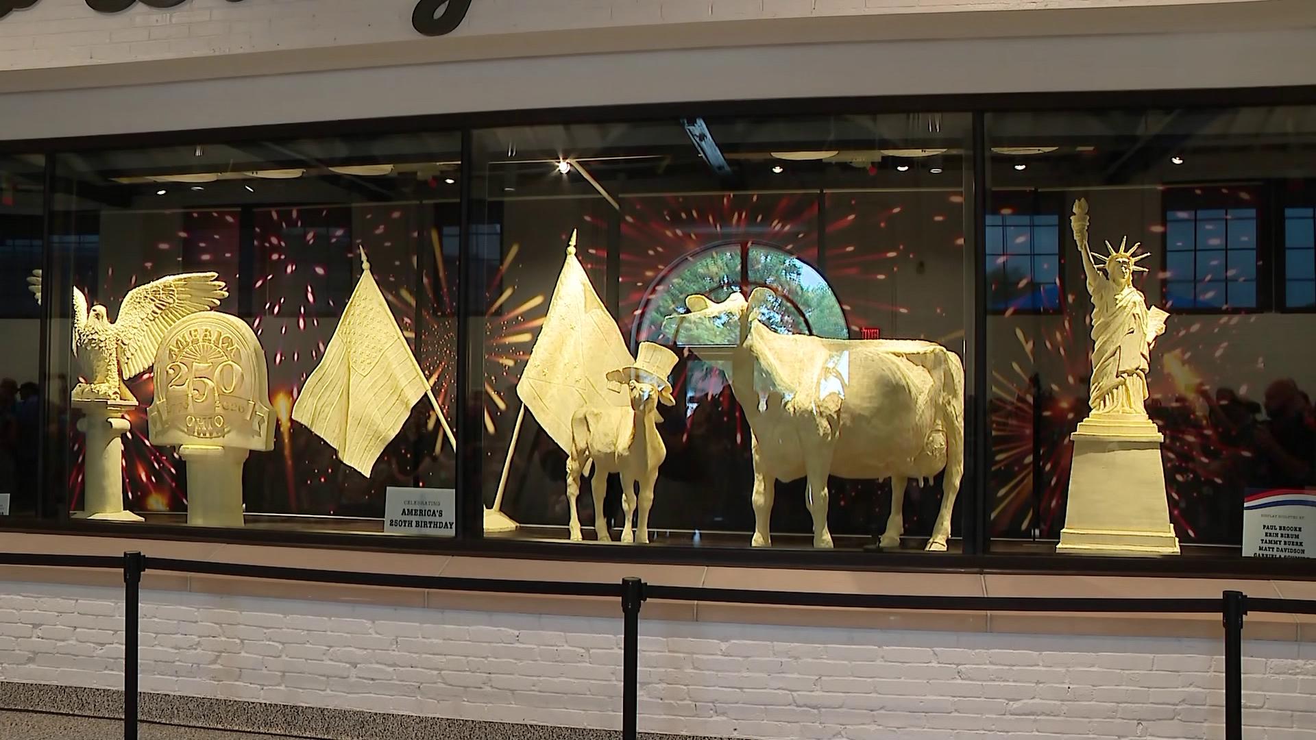 Organizers unveil butter cow theme for 2026 Ohio State Fair