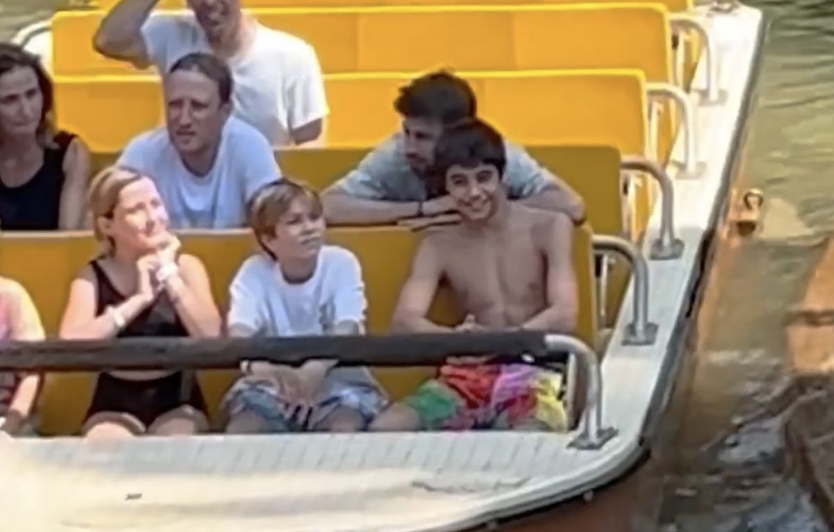 Gerard Piqué enjoyed a summer day at PortAventura World with sons Milan and Sasha, focusing on family time while keeping the boys away from the spotlight.
