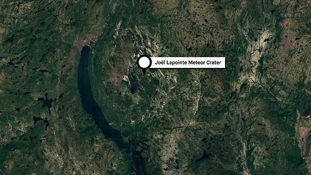 Man Finds Unknown 390 Million Year Old Meteor Crater On Google Maps