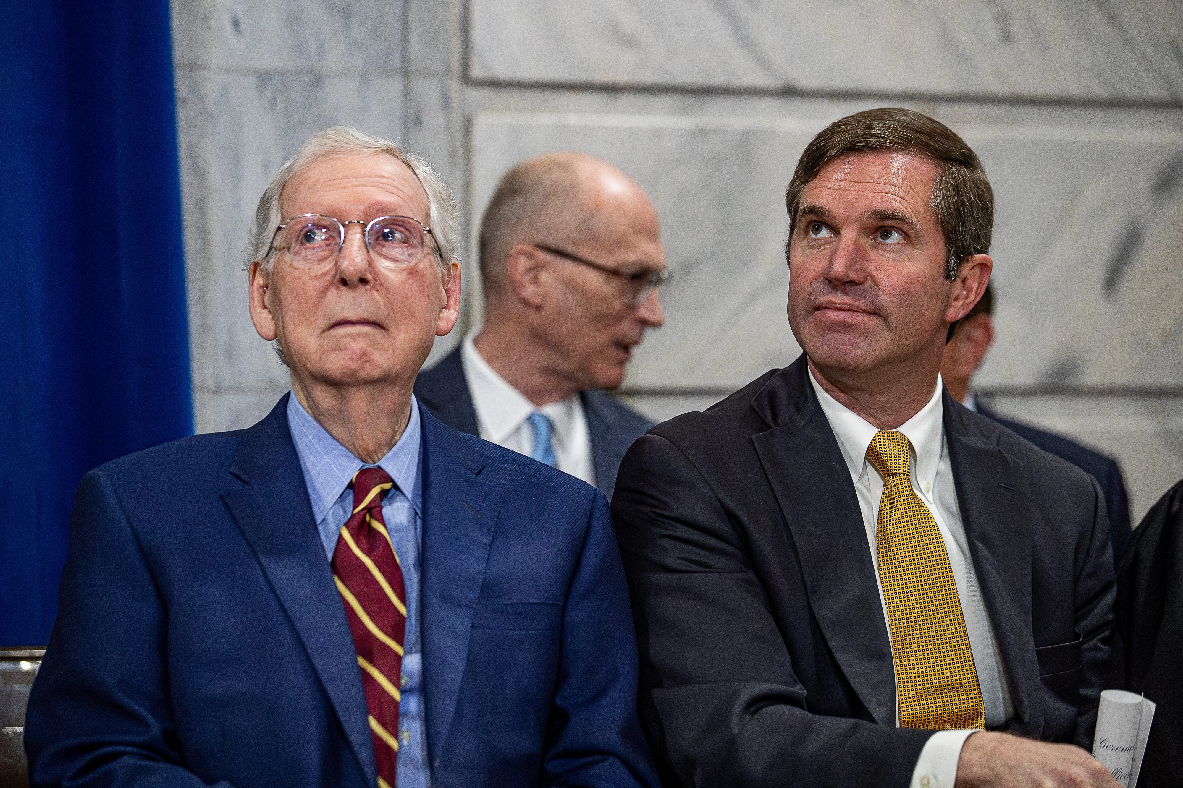 Kentucky Gov. Beshear demands McConnell 'prove capacity to serve' or resign