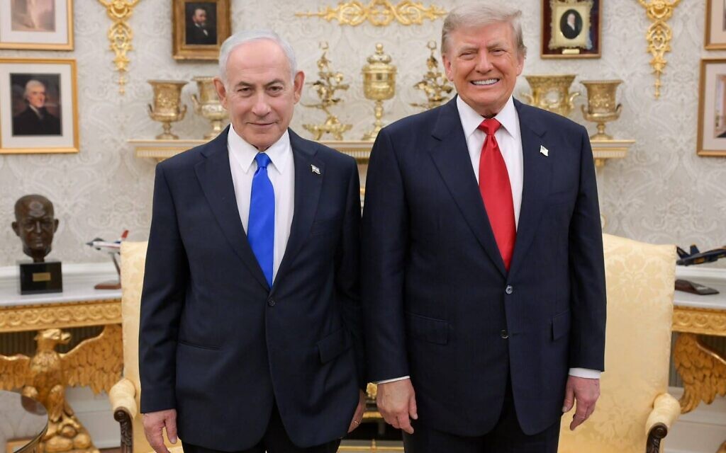 ‘We have to finish the job': Trump doubles down on Netanyahu endorsement after PM reportedly asked for another expression of support