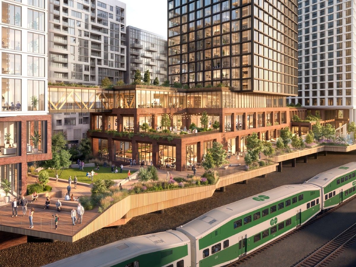 New in homes: Building a community over the tracks