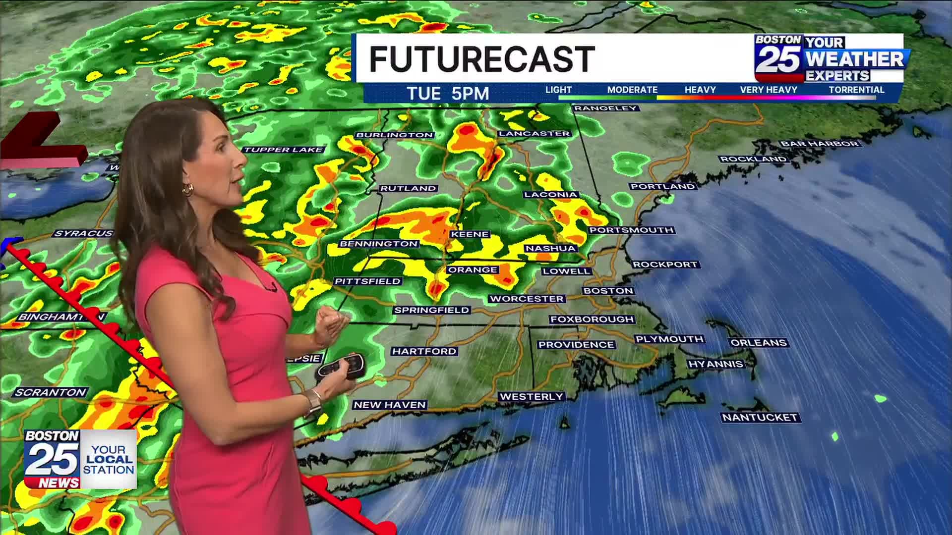 Weather alert: Heavy rain this week