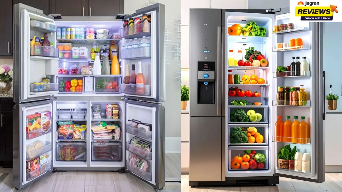 5 side by side refrigerators under ₹80,000 for homes with high storage ...