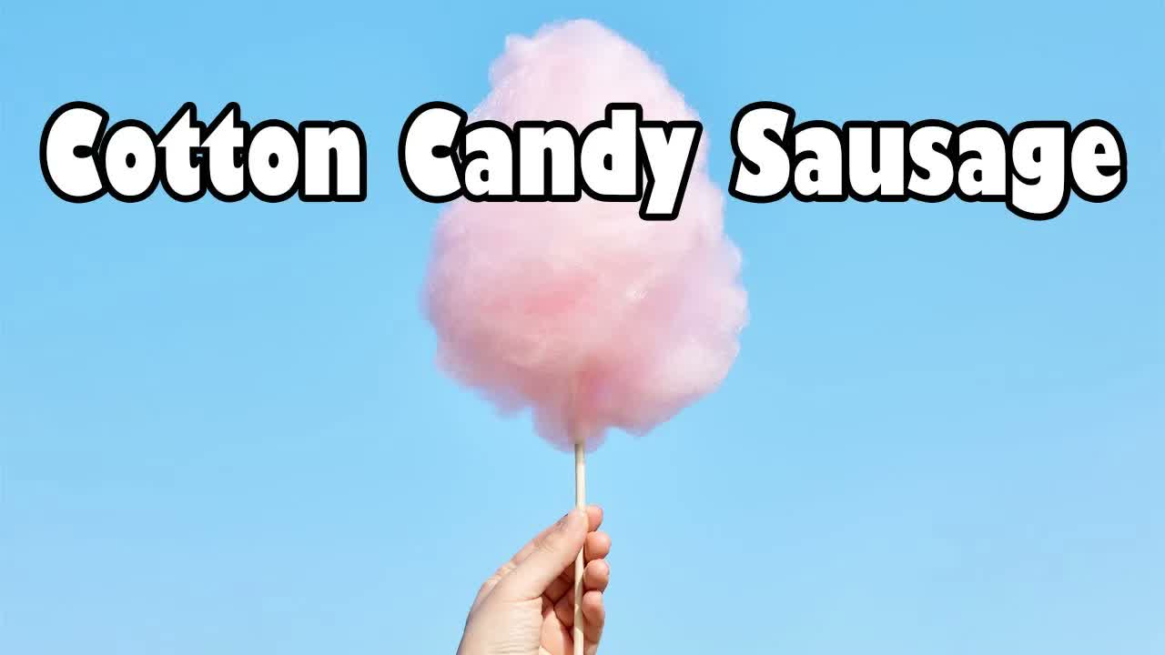 Cotton candy turned into a sausage: The disaster nobody asked for