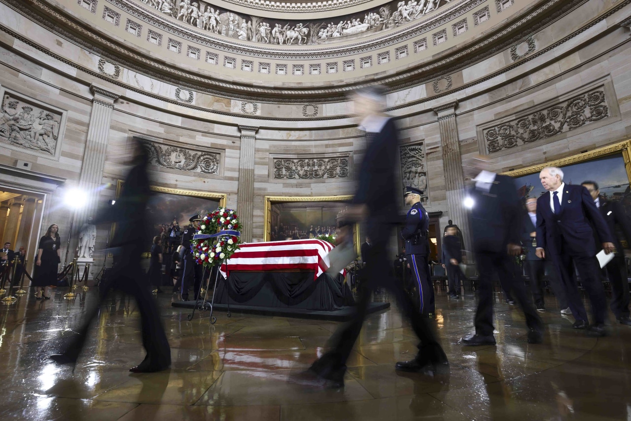 President Trump to lead tributes to Lindsey Graham at Washington funeral