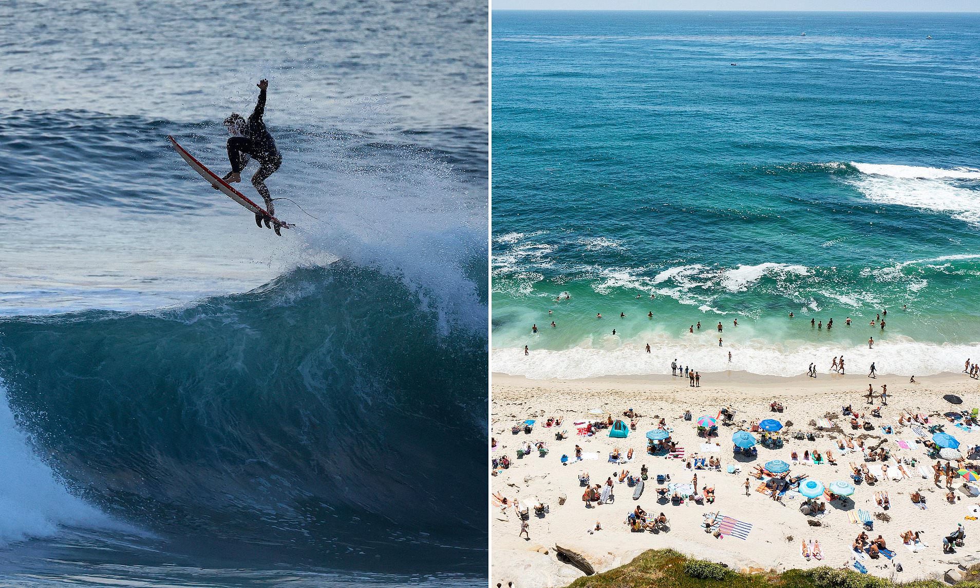 Lifeguards warn beautiful beach has currents so powerful they can suck ...