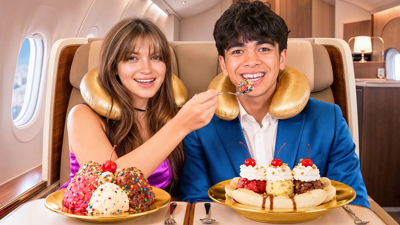I flew first class to Europe for $15,000! 🛫💸