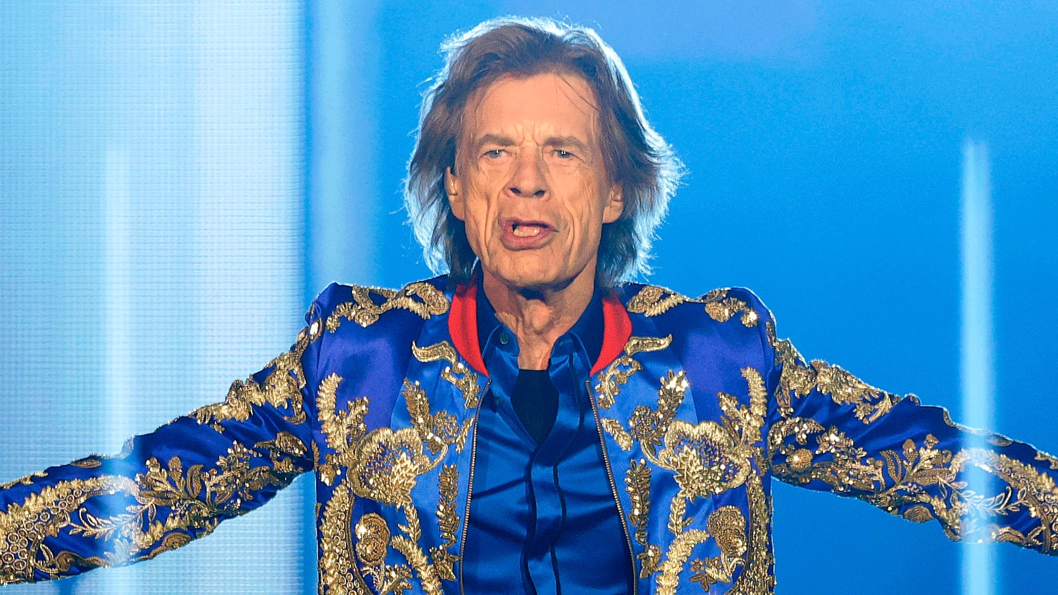 Mick Jagger, 83, celebrates birthday with age-gap fiancée, 39